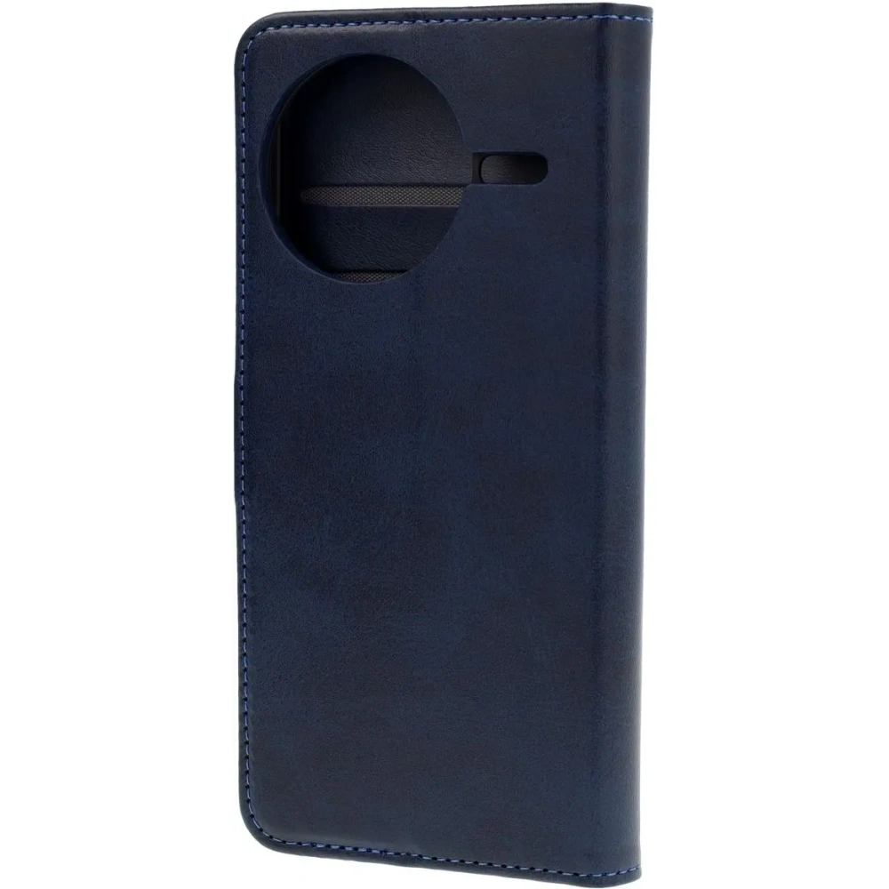 Etui z klapką Bizon Case Pocket do Xiaomi POCO F7 Pro / F7 Ultra granatowe