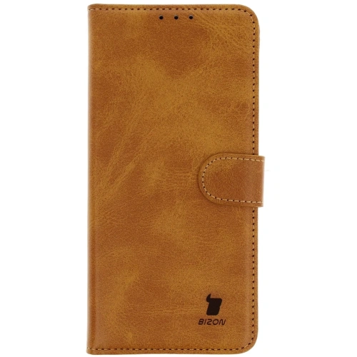 Kup Etui z klapką Bizon Case Pocket do Motorola Edge 60 Fusion / Edge 60 brązowe - BIZ9366 - {ean13} - Sklep Home Screen