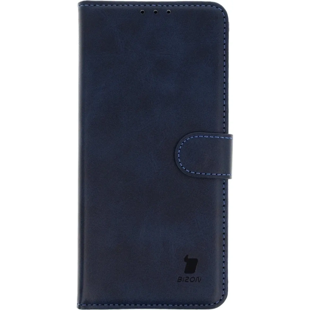 Etui z klapką Bizon Case Pocket do Motorola Edge 60 Fusion / Edge 60 granatowe