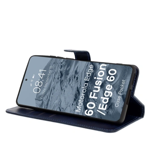 Buy Bizon Case Pocket Motorola Edge 60 Fusion / Edge 60 / 60 navy blue - BIZ9367 - {ean13} - Home Screen Store Europe