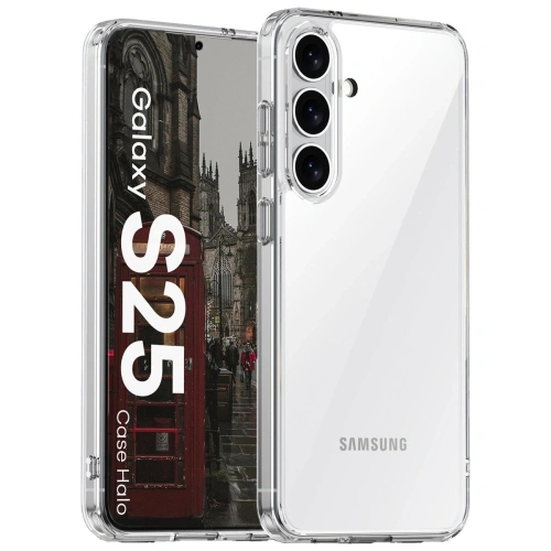 Buy Bizon Case Halo Samsung Galaxy S25 clear - BIZ9369 - {ean13} - Home Screen Store Europe