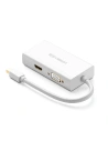Kup Adapter Mini DisplayPort do HDMI/VGA/DVI UGREEN MD114 (biały) - UGR376WHT - {ean13} - Sklep Home Screen