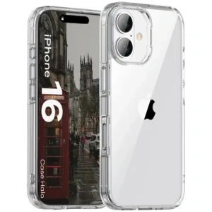 Buy Bizon Case Halo Apple iPhone 16 clear - BIZ9371 - {ean13} - Home Screen Store Europe
