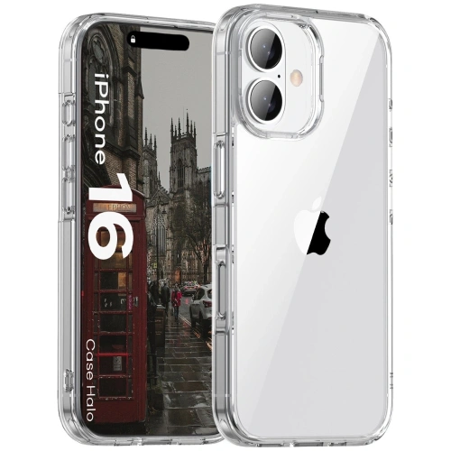 Kup Bizon Case Halo Apple iPhone 16 klar - BIZ9371 - {ean13} - Sklep Home Screen