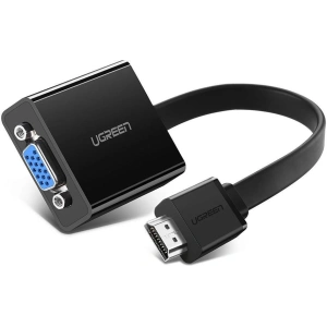 Adapter HDMI do VGA UGREEN MM103, 25cm (czarny)
