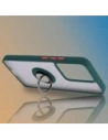 Kup Husa Bizon Case Hybrid Ring Realme 14 5G / 14T 5G fumurie cu un cadru verde închis - BIZ9372 - {ean13} - Sklep Home Screen