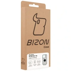 Buy Bizon Case Hybrid Ring Realme 14 5G / 14T 5G smoky with a dark green frame - BIZ9372 - {ean13} - Home Screen Store Europe