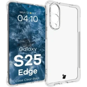 Kup Bizon Case Clear Pack tok + 2x kijelző üveg Samsung Galaxy S25 Edge-hez - BIZ9373 - {ean13} - Sklep Home Screen