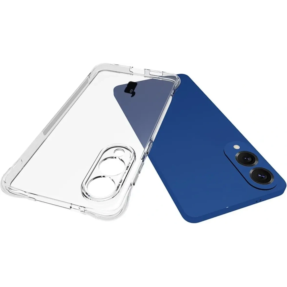 Etui + 2x szkło na ekran Bizon Case Clear Pack do Samsung Galaxy S25 Edge