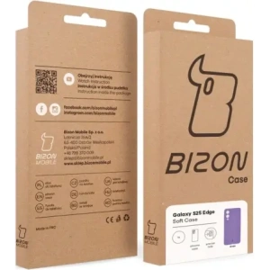 Kup Bizon Soft Case Samsung Galaxy S25 Edge lila - BIZ9377 - {ean13} - Sklep Home Screen