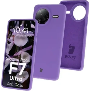 Buy Bizon Soft Case Xiaomi POCO F7 Ultra purple - BIZ9378 - {ean13} - Home Screen Store Europe