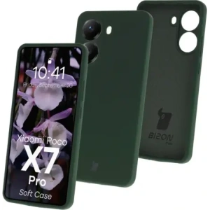 Kup Bizon Soft Case Xiaomi POCO X7 Pro dunkelgrün - BIZ9379 - {ean13} - Sklep Home Screen