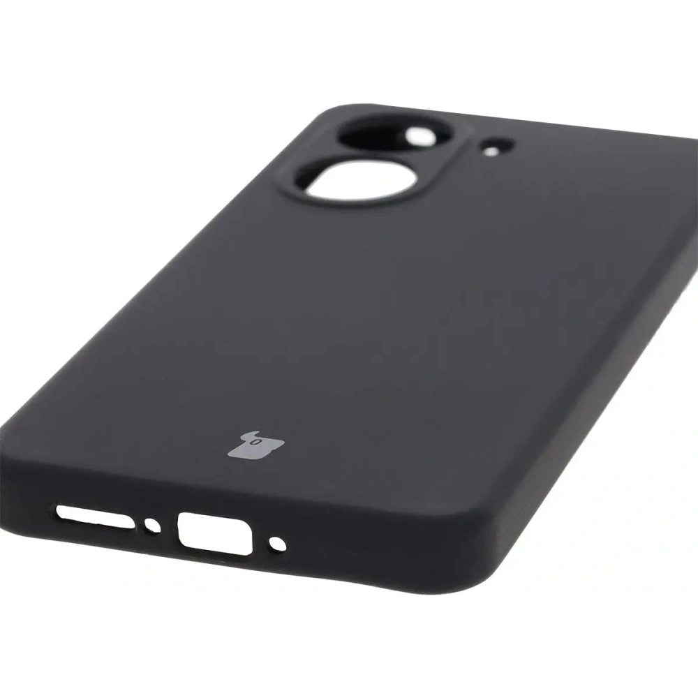 Silikonowe etui Bizon Soft Case do Xiaomi POCO X7 Pro czarne