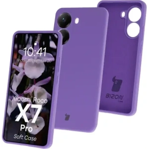 Buy Bizon Soft Case Xiaomi POCO X7 Pro purple - BIZ9381 - {ean13} - Home Screen Store Europe
