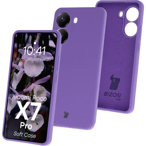 Buy Bizon Soft Case Xiaomi POCO X7 Pro purple - BIZ9381 - {ean13} - Home Screen Store Europe