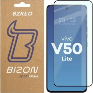 Kup Szkło hartowane Bizon Glass Edge 2 do Vivo V50 Lite 4G / 5G czarna ramka - BIZ9383 - {ean13} - Sklep Home Screen