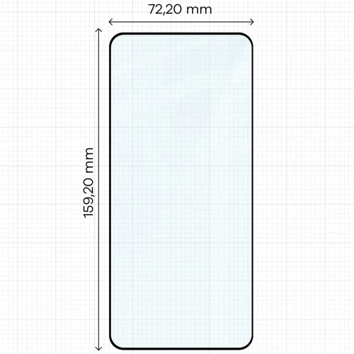 Buy Bizon Glass Edge 2 Vivo V50 Lite 4G / 5G black frame - BIZ9383 - {ean13} - Home Screen Store Europe