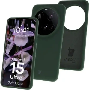 Buy Bizon Soft Case Xiaomi 15 Ultra dark green - BIZ9391 - {ean13} - Home Screen Store Europe