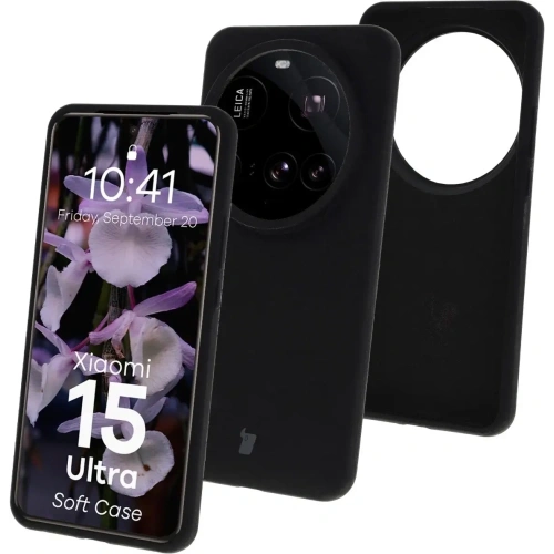 Kup Silikonowe etui Bizon Soft Case do Xiaomi 15 Ultra czarne - BIZ9392 - {ean13} - Sklep Home Screen