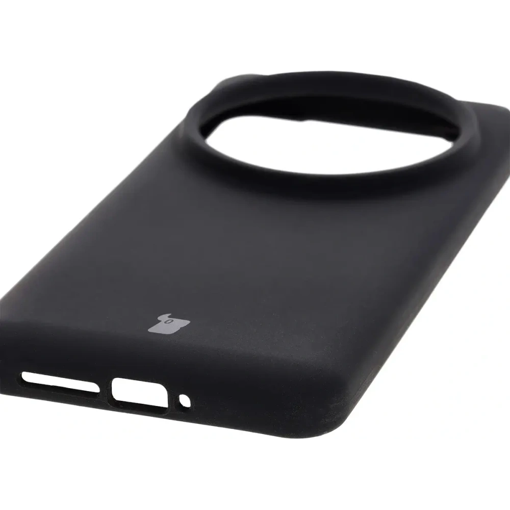 Silikonowe etui Bizon Soft Case do Xiaomi 15 Ultra czarne
