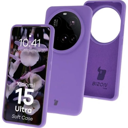 Buy Bizon Soft Case Xiaomi 15 Ultra purple - BIZ9393 - {ean13} - Home Screen Store Europe