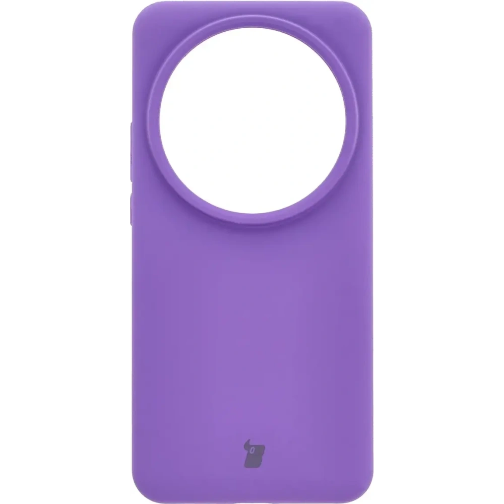 Silikonowe etui Bizon Soft Case do Xiaomi 15 Ultra fioletowe