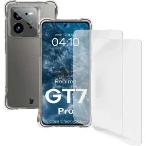 Buy Bizon Case Clear Pack case + 2x screen film Realme GT 7 Pro - BIZ9395 - {ean13} - Home Screen Store Europe