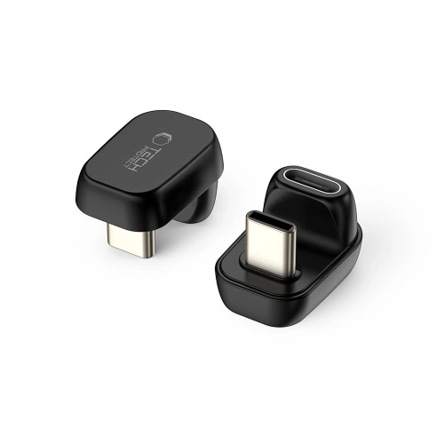 Kup Adapter kątowy Tech-Protect Ultraboost AA04 Angle Adapter USB-C Black - THP4228 - {ean13} - Sklep Home Screen