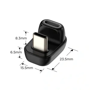 Kup Adapter kątowy Tech-Protect Ultraboost AA04 Angle Adapter USB-C Black - 5906302367993 - {ean13} - Sklep Home Screen