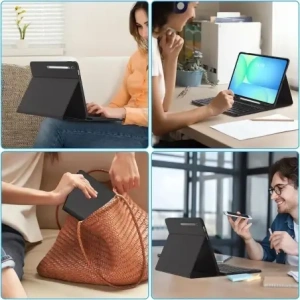 Buy Tech-Protect SmartCase Pen + Keyboard Samsung Galaxy Tab S10 FE+ Plus 13.1 X620 / X626b Black - THP4229 - {ean13} - Home Screen Store Europe