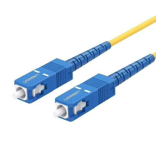 Kup UGREEN NW131 SC/UPC optikai kábel, patchcord, simplex, 3m (kék-sárga) - UGR390BLUYEL - {ean13} - Sklep Home Screen