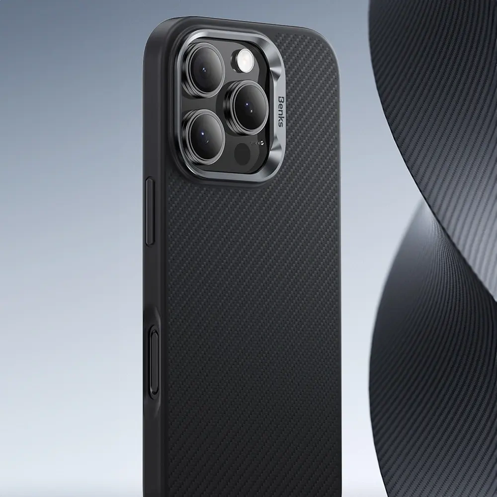 [CR] Etui Benks MagClap MagSafe ArmorPro Kevlar Case 600D Apple iPhone 16 Pro Max
