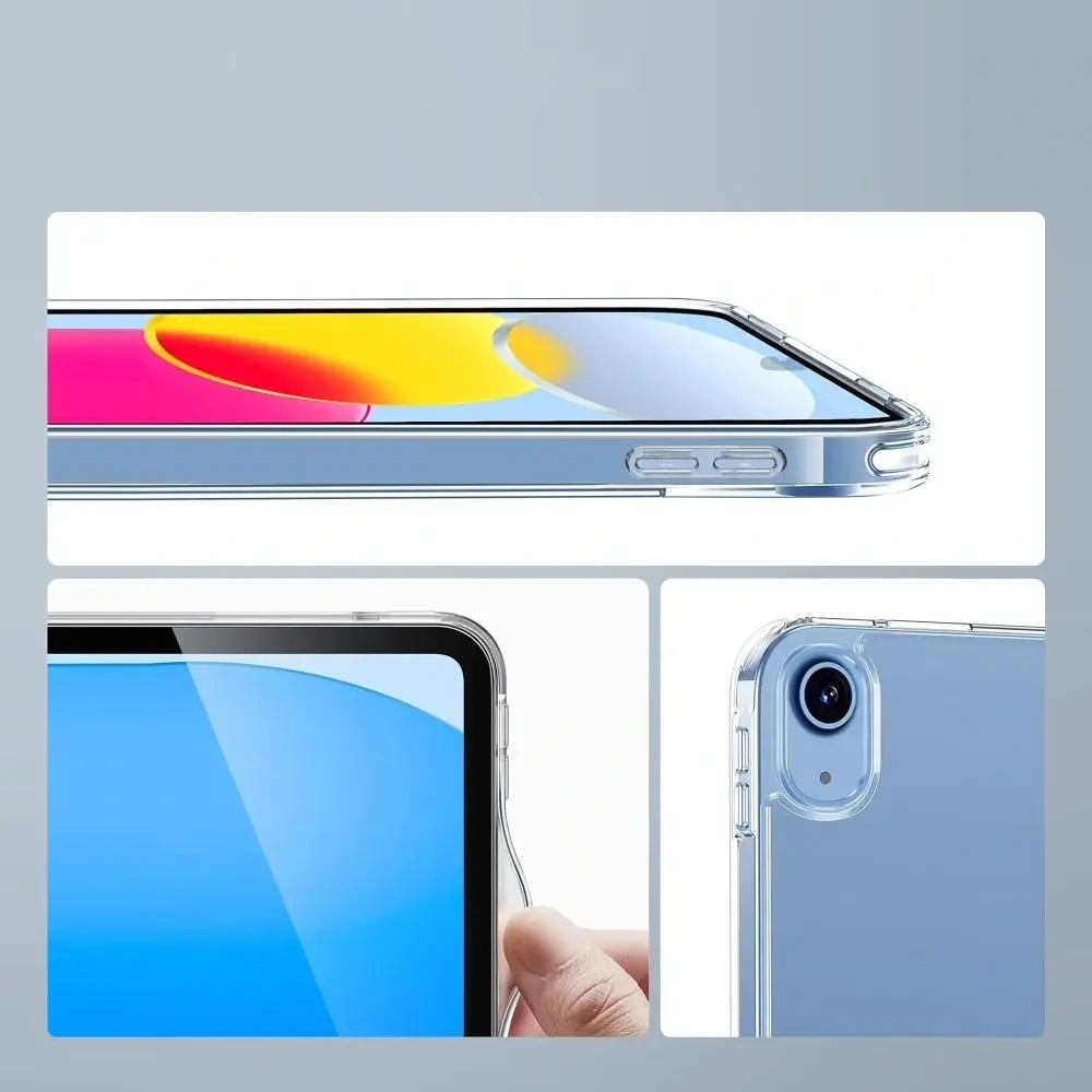 Etui Tech-Protect Flexair Hybrid Apple iPad 10.9" 2022 / 11" 2025 Clear