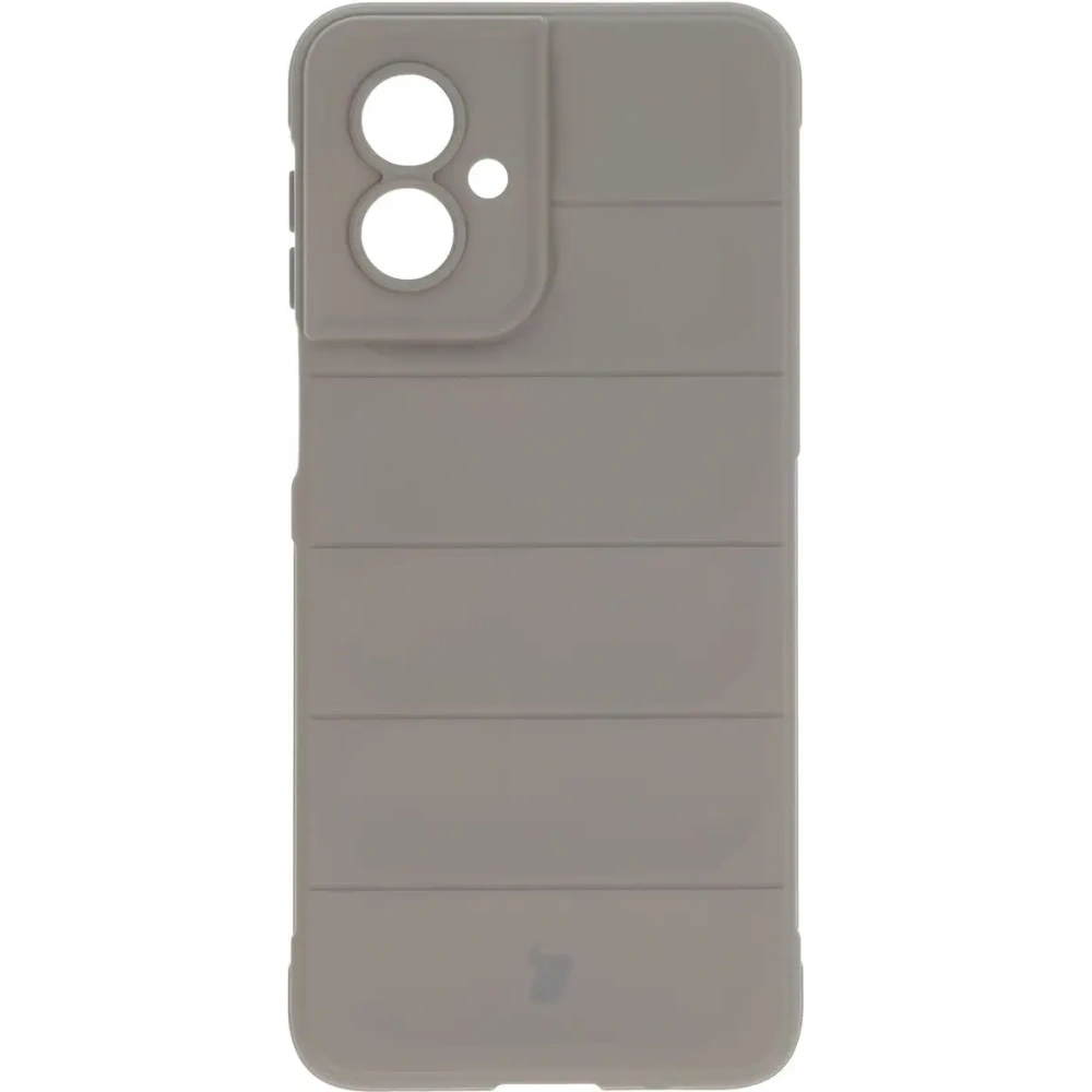Pancerne etui Bizon Case Tur do Motorola Moto G55 5G jasnoszare