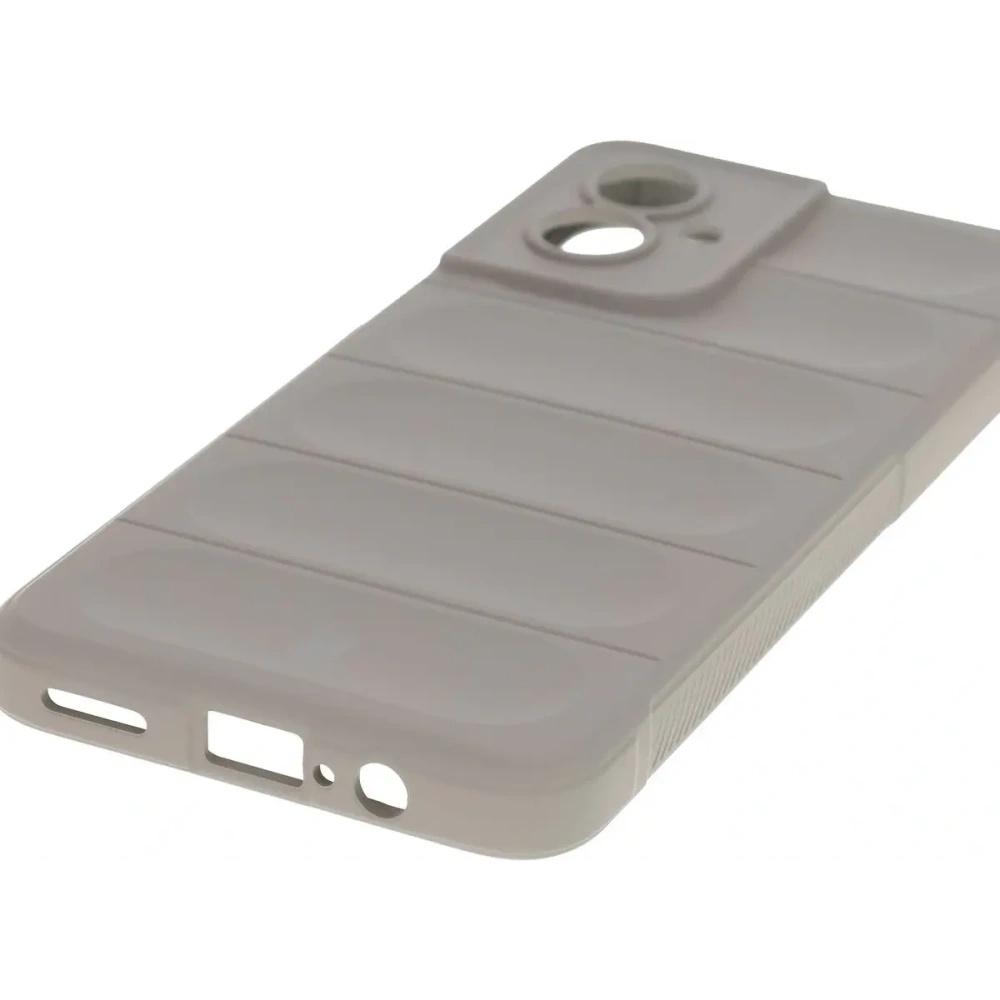 Pancerne etui Bizon Case Tur do Motorola Moto G55 5G jasnoszare