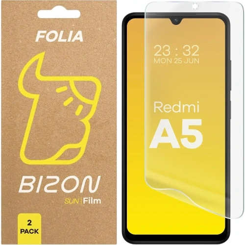 Kup Bizon Üvegfólia Nap Xiaomi Redmi A5 4G [2 CSOMAG] - BIZ9398 - {ean13} - Sklep Home Screen