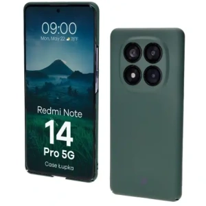 Kup Etui Bizon Case Łupka do Xiaomi Redmi Note 14 Pro 5G zielone - BIZ9399 - {ean13} - Sklep Home Screen