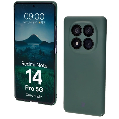 Kup Etui Bizon Case Łupka do Xiaomi Redmi Note 14 Pro 5G zielone - BIZ9399 - {ean13} - Sklep Home Screen