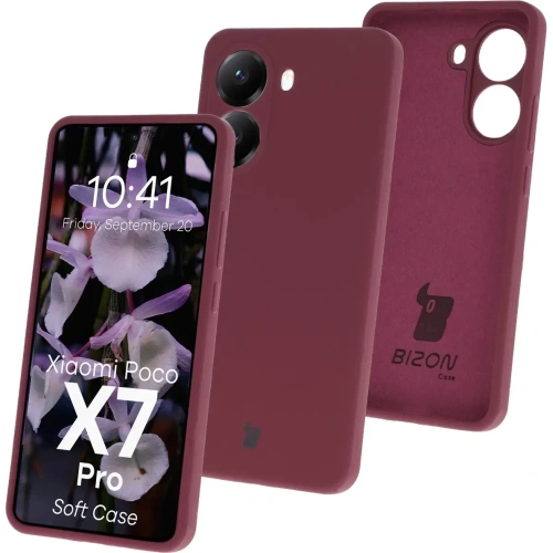 Kup Bizon Soft Case Xiaomi POCO X7 Pro tmavě fialový - BIZ9401 - {ean13} - Sklep Home Screen