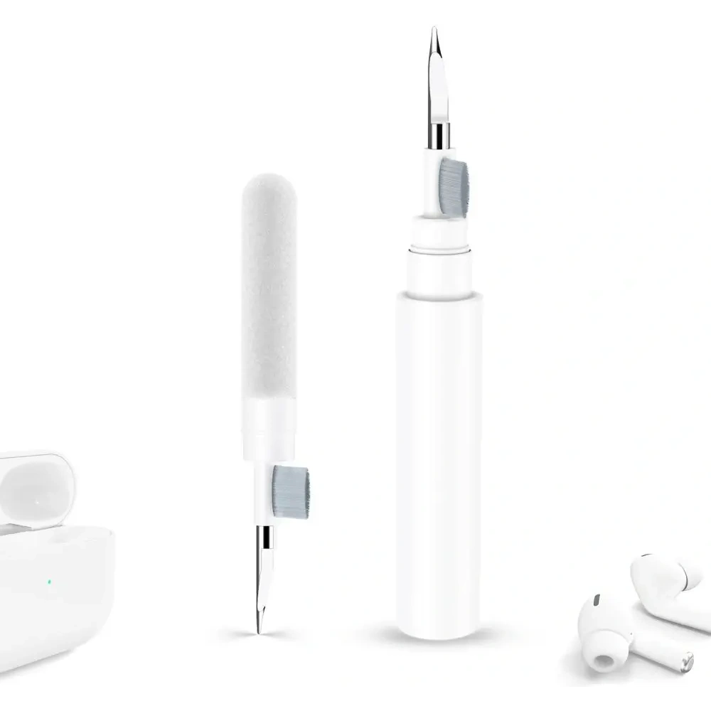 Zestaw czyszczący Tech-Protect CS02 Cleaner Set 3in1 For Earphone White