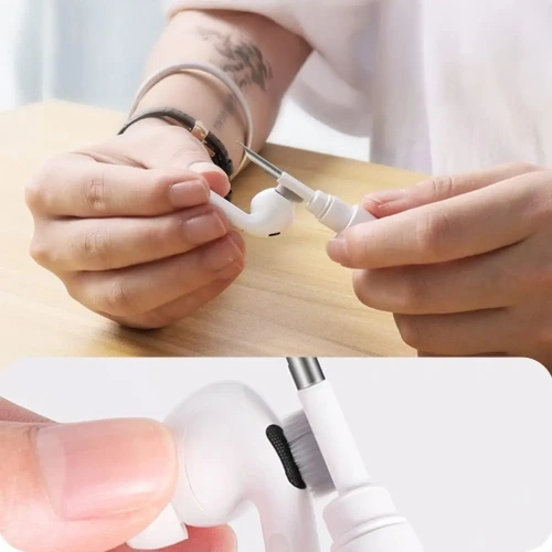 Buy Tech-Protect CS02 Cleaner Set 3in1 For Earphone White - THP4246 - {ean13} - Home Screen Store Europe
