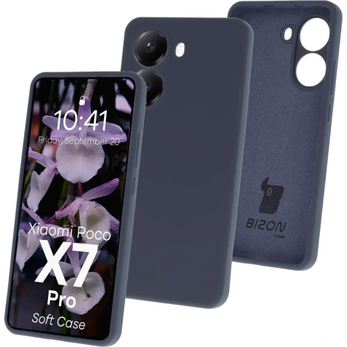 Kup Bizon Soft Case Xiaomi POCO X7 Pro sötétkék - BIZ9402 - {ean13} - Sklep Home Screen