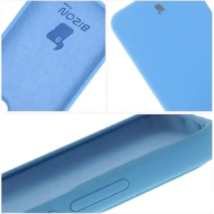 Kup Silikonowe etui Bizon Soft Case do Oppo Reno13 Pro niebieskie - BIZ9403 - {ean13} - Sklep Home Screen