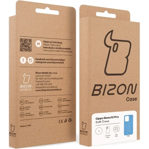 Kup Bizon Soft Case Oppo Reno13 Pro modrý - BIZ9403 - {ean13} - Sklep Home Screen