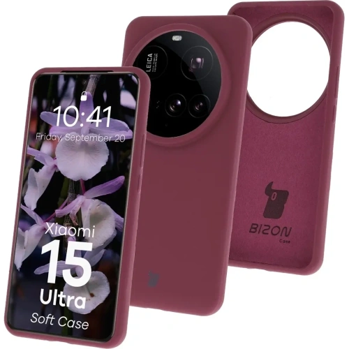 Kup Bizon Soft Case Xiaomi 15 Ultra dunkel lila - BIZ9404 - {ean13} - Sklep Home Screen