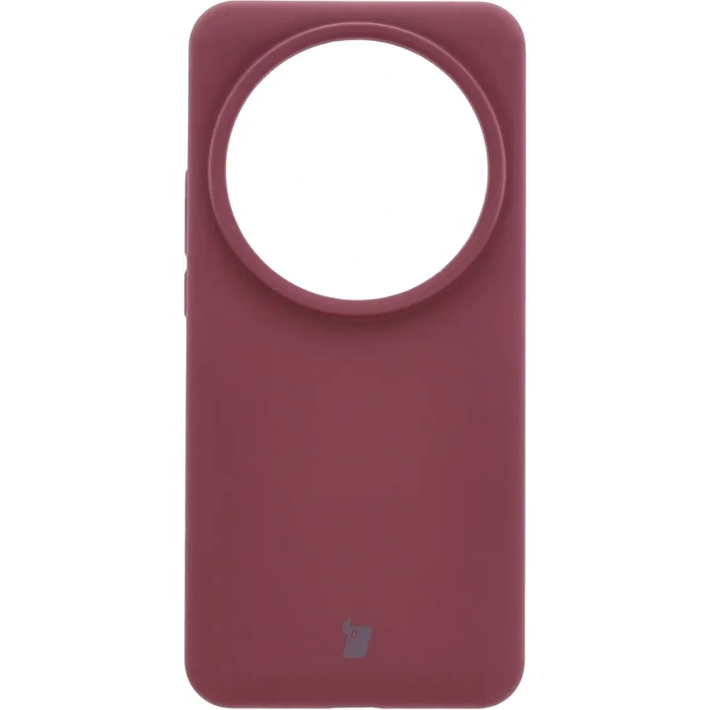Silikonowe etui Bizon Soft Case do Xiaomi 15 Ultra ciemnofioletowe