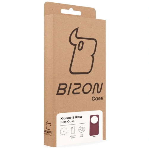 Kup Bizon Soft Case Xiaomi 15 Ultra dunkel lila - BIZ9404 - {ean13} - Sklep Home Screen