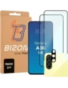 Bizon Edge 2 Pachet 2x sticlă securizată + protecție lentilă pentru Samsung Galaxy A36 5G