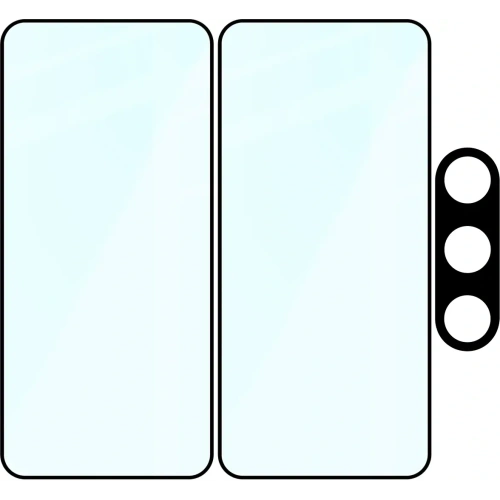 Kup Bizon Edge 2 Csomag 2x edzett üveg + lencsevédő Samsung Galaxy A36 5G-hez - BIZ9406 - {ean13} - Sklep Home Screen