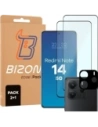 Bizon Edge 2 Pack 2x tvrzené sklo + ochrana objektivu Xiaomi Redmi Note 14 5G